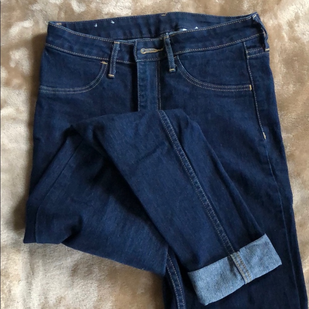 Dark wash jeans